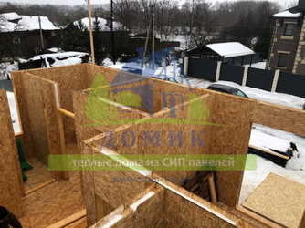 Дома из СИП панелей от СК Домик