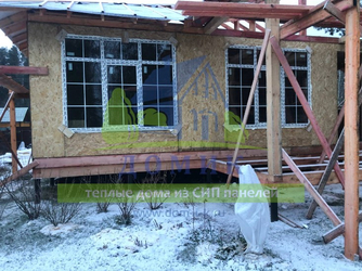 Дома из СИП панелей от СК Домик
