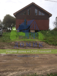 Строительство теплого дома из СИП в Тульской области.