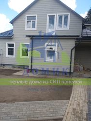 Строительство теплого дома из СИП панелей от компании СК "Домик&q