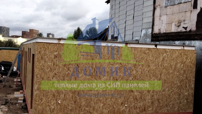 Дома из СИП панелей от СК Домик