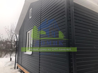 Строительство теплого дома из СИП панелей от компании СК "Домик&q