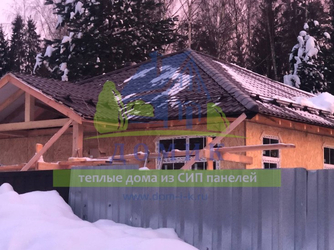 Дома из СИП панелей от СК Домик