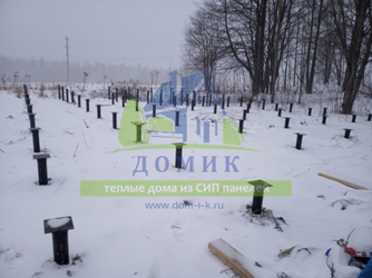 Строительство теплого дома из СИП панелей от компании СК "Домик&q