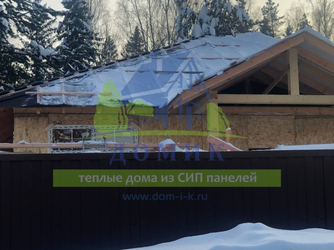 Дома из СИП панелей от СК Домик