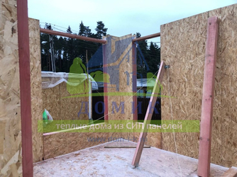 Дома из СИП панелей от СК Домик