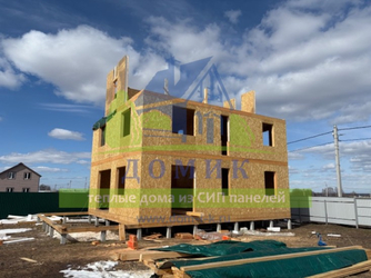 Дома из СИП панелей от СК Домик