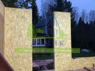 Дома из СИП панелей от СК Домик
