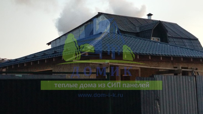 Дома из СИП панелей от СК Домик