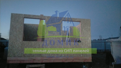 Дома из СИП панелей от СК Домик