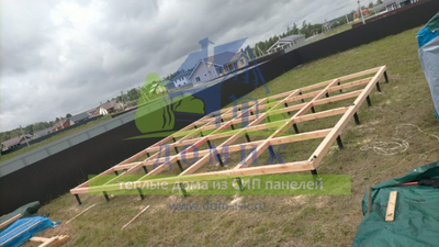 Дома из СИП панелей от СК Домик