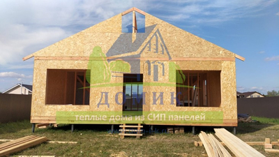Дома из СИП панелей от СК Домик