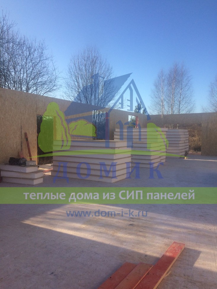 Дома из СИП панелей от СК Домик