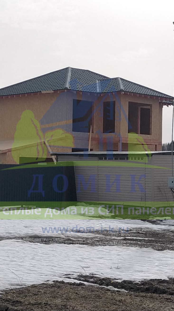 Дома из СИП панелей от СК Домик