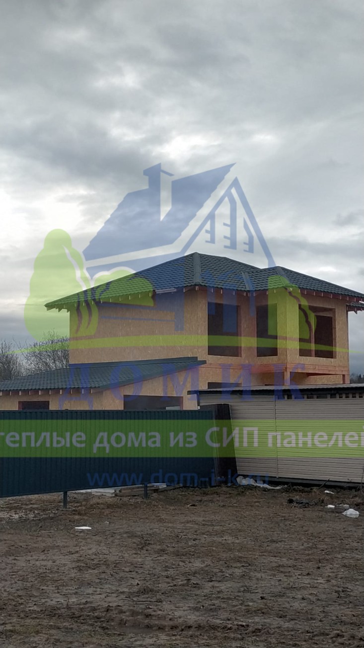 Дома из СИП панелей от СК Домик