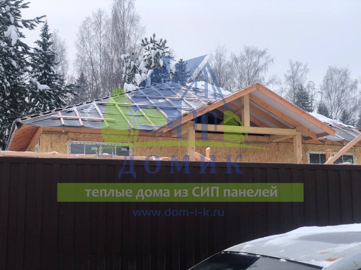 Дома из СИП панелей от СК Домик