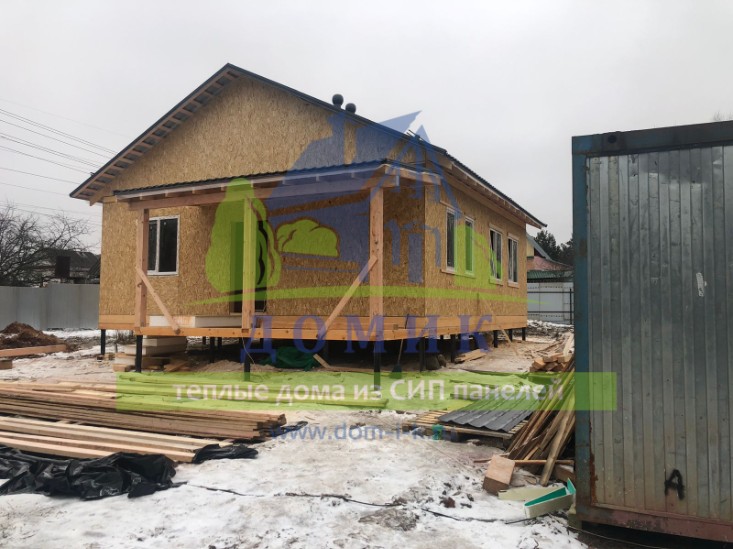 Дома из СИП панелей от СК Домик