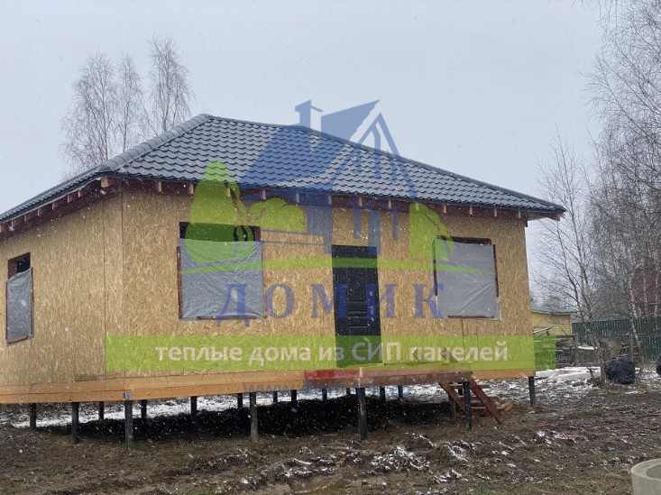 Дома из СИП панелей от СК Домик