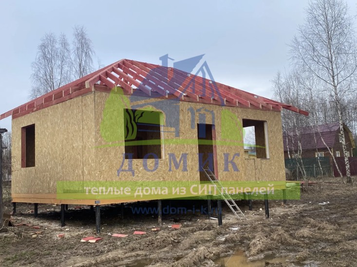 Дома из СИП панелей от СК Домик