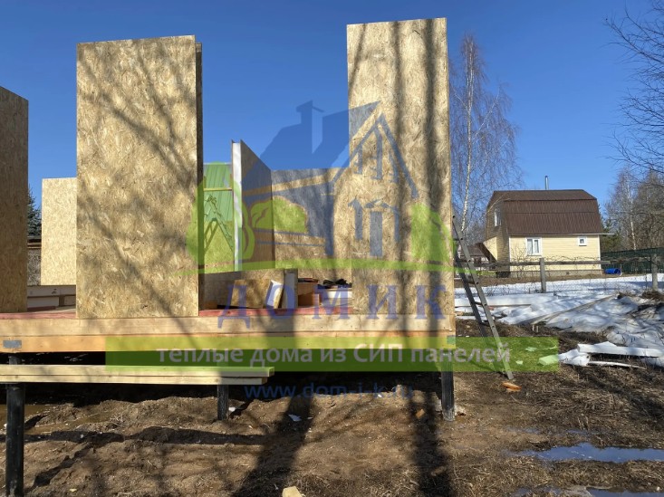Дома из СИП панелей от СК Домик