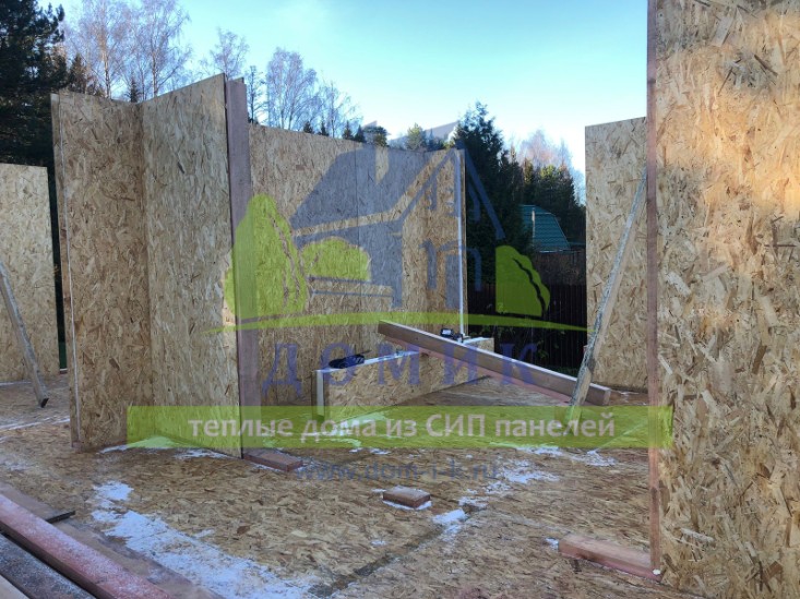 Дома из СИП панелей от СК Домик