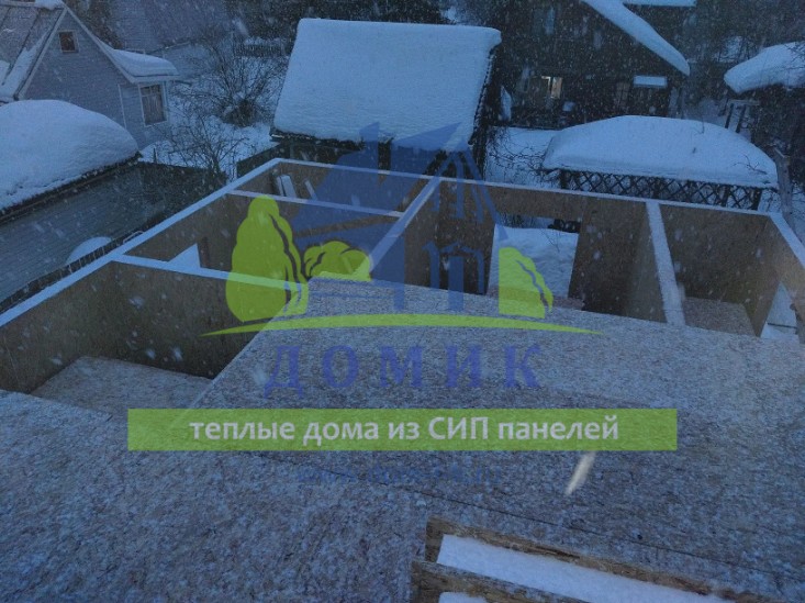 Дома из СИП панелей от СК Домик