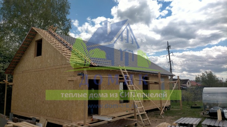 Дома из СИП панелей от СК Домик
