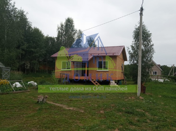 Строительство теплого дома из СИП в Клинском районе