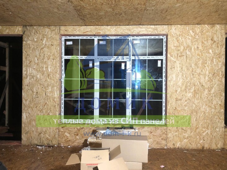 Дома из СИП панелей от СК Домик