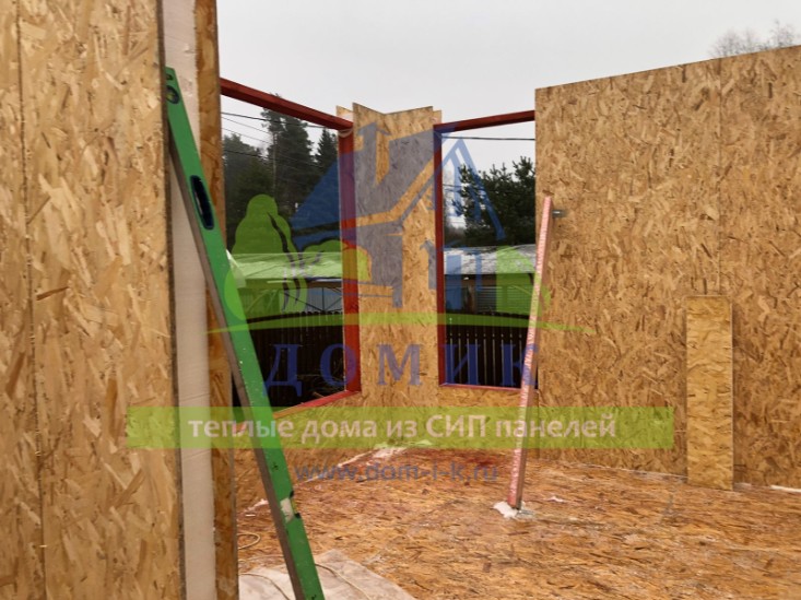 Дома из СИП панелей от СК Домик