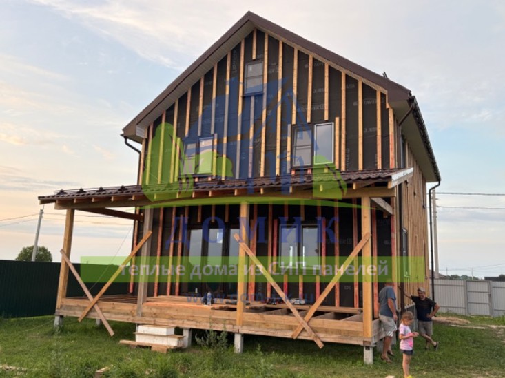 Дома из СИП панелей от СК Домик