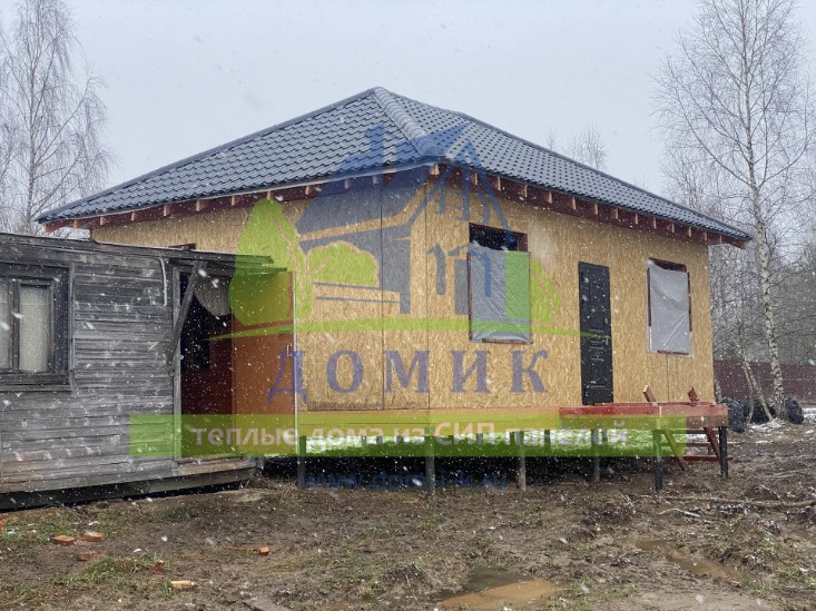 Дома из СИП панелей от СК Домик
