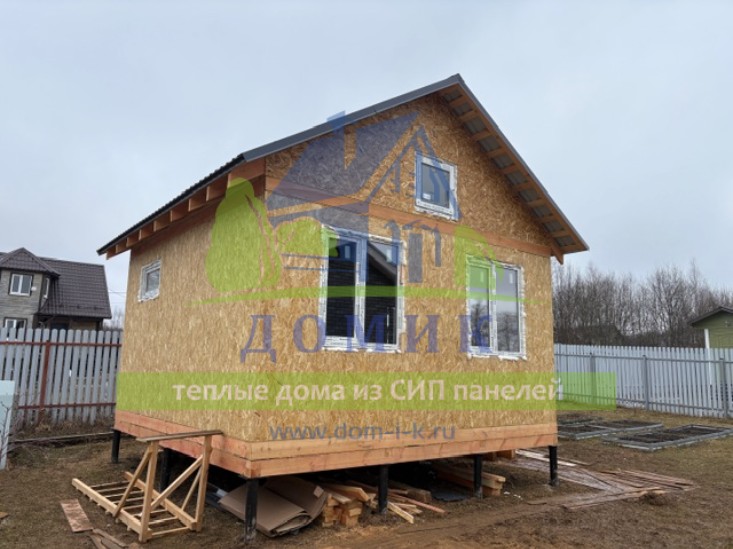Дома из СИП панелей от СК Домик