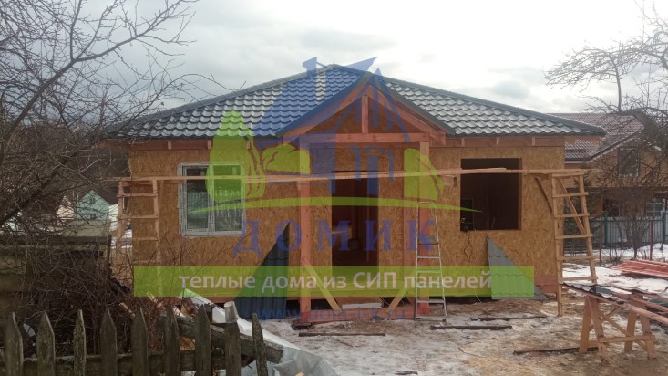 Дома из СИП панелей от СК Домик
