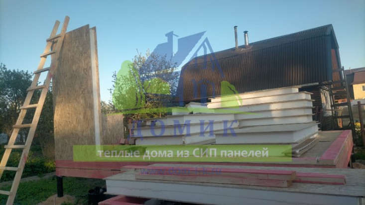 Дома из СИП панелей от СК Домик