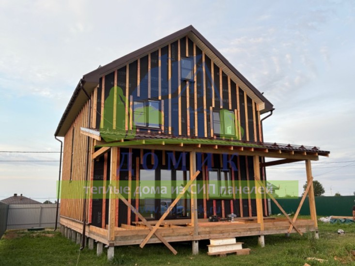Дома из СИП панелей от СК Домик