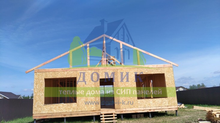 Дома из СИП панелей от СК Домик