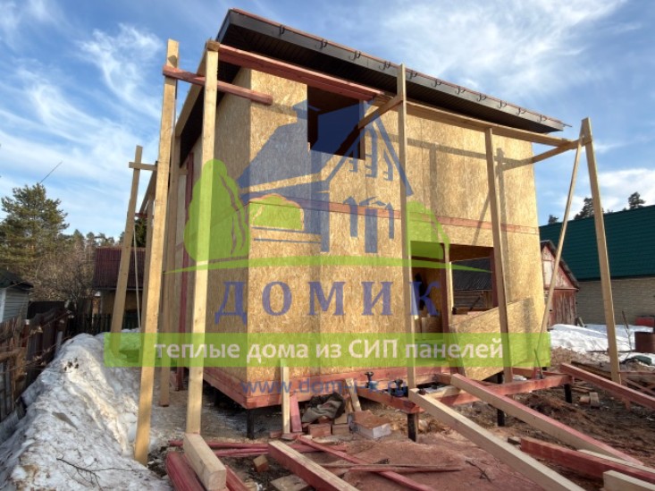 Дома из СИП панелей от СК Домик
