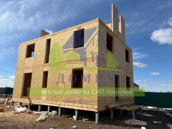 Дома из СИП панелей от СК Домик