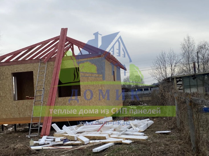 Дома из СИП панелей от СК Домик