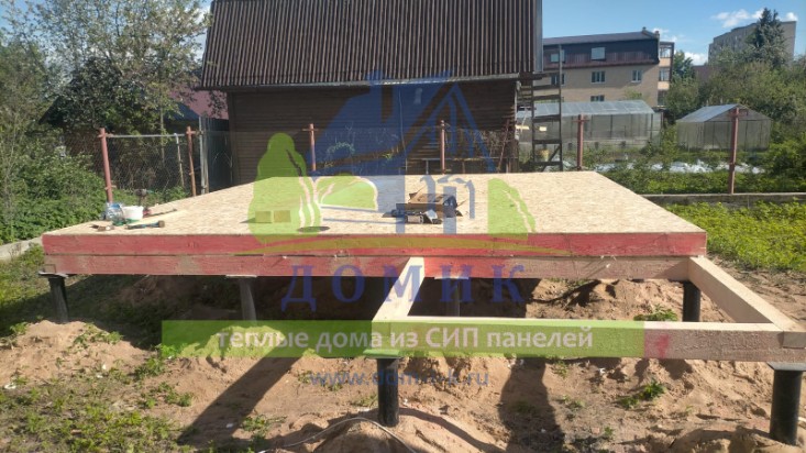 Дома из СИП панелей от СК Домик
