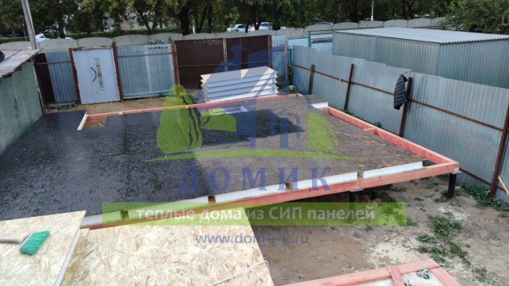 Дома из СИП панелей от СК Домик