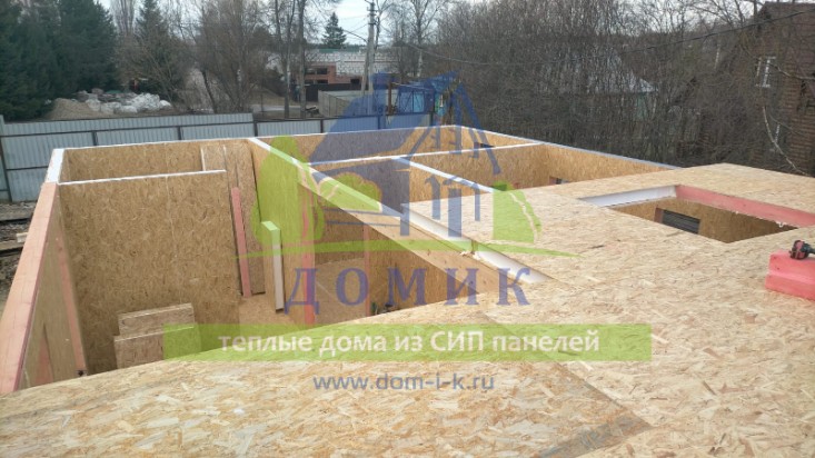 Дома из СИП панелей от СК Домик