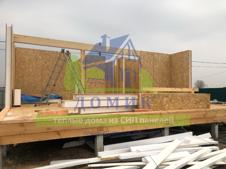 Дома из СИП панелей от СК Домик
