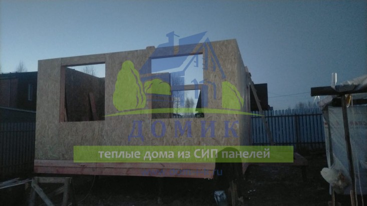 Дома из СИП панелей от СК Домик