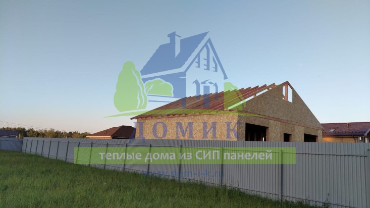 Дома из СИП панелей от СК Домик