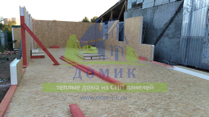 Дома из СИП панелей от СК Домик