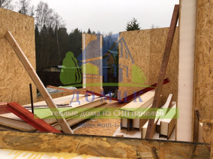 Дома из СИП панелей от СК Домик