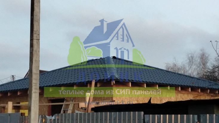 Дома из СИП панелей от СК Домик