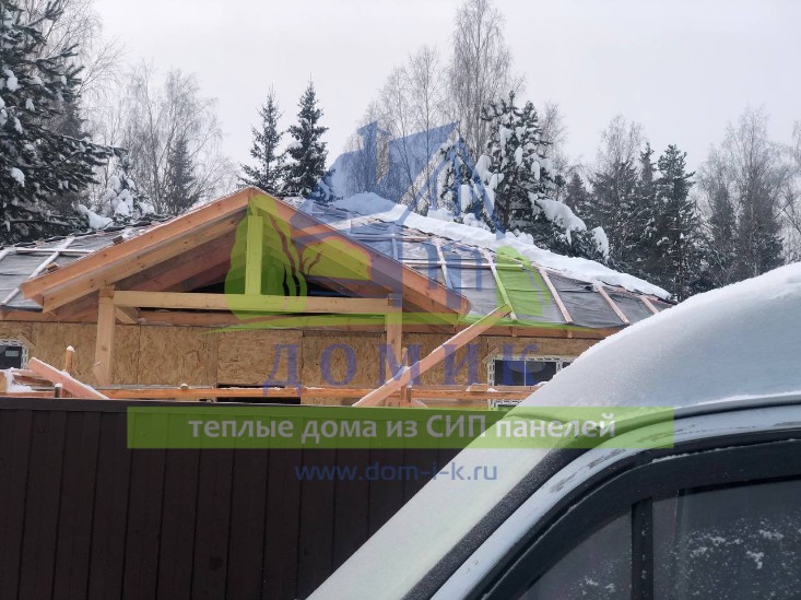 Дома из СИП панелей от СК Домик